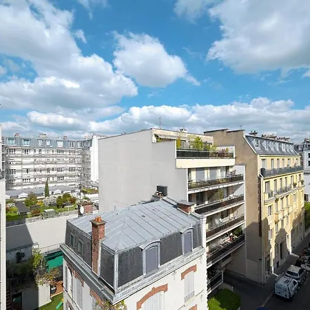 Balcony 16 Auteuil, Parc Des Princes شقة باريس