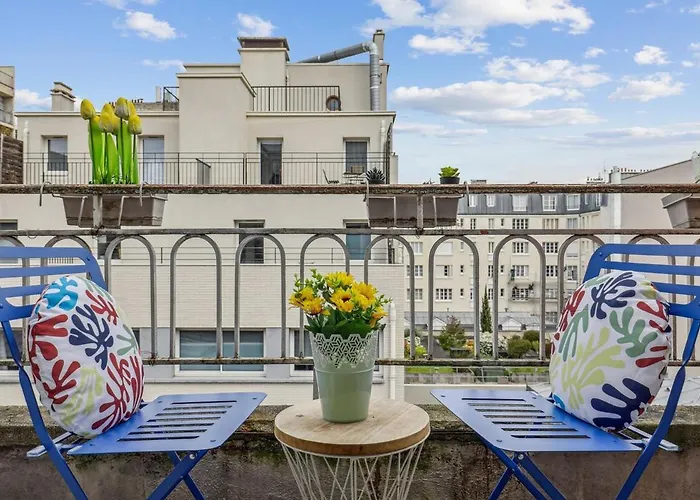 Balcony 16 Auteuil, Parc Des Princes Apartment