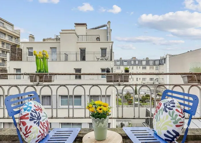 Balcony 16 Auteuil, Parc Des Princes Apartment Paris